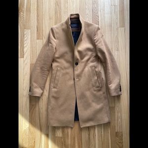 Zara camel look coat